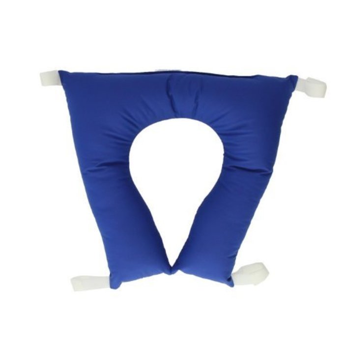 Coussin pour chaise de toilette en forme de fer à cheval