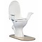 Toilet raiser / reducer with armrests from 1 piece Nobi