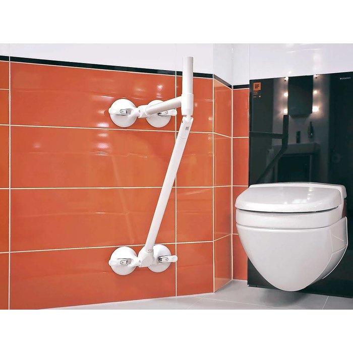 Toiletbeugel op 4 zuignappen