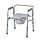 Chaise de toilette pliante/cadre de toilette avec siège