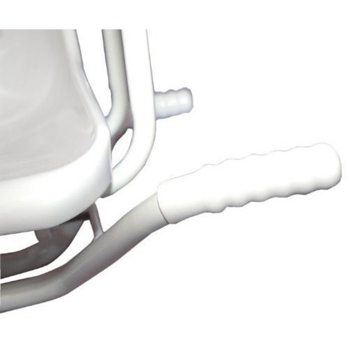 Swivel aluminum bath seat