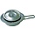 Stainless steel bedpan with lid