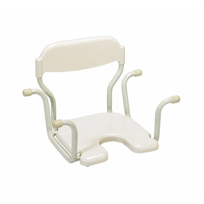 Siège de bain suspendu avec niche hygiénique Days White Line