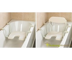 Hanging bath seat with hygienic recess Days