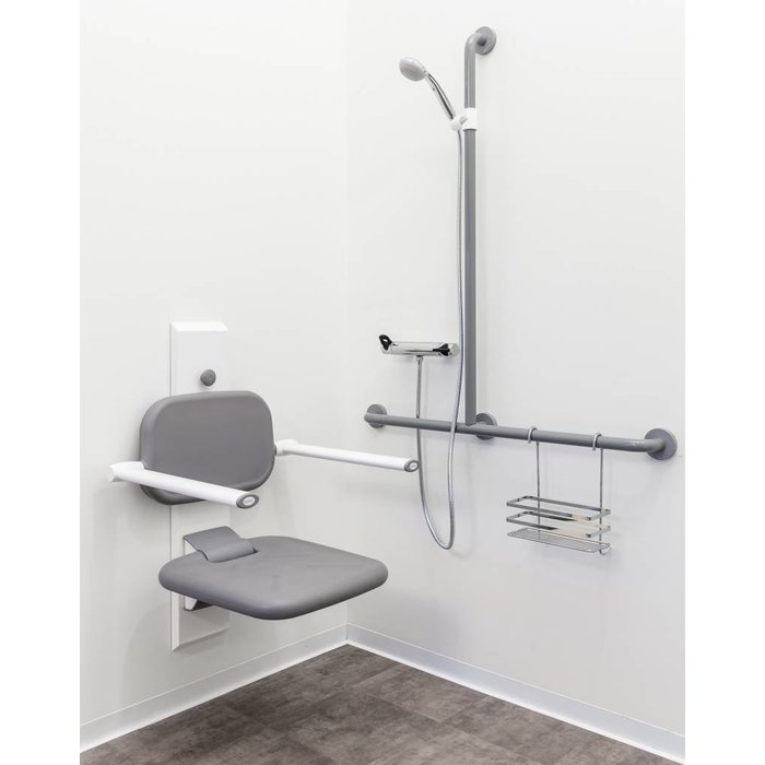 Shower chair for wall mounting Ropox
