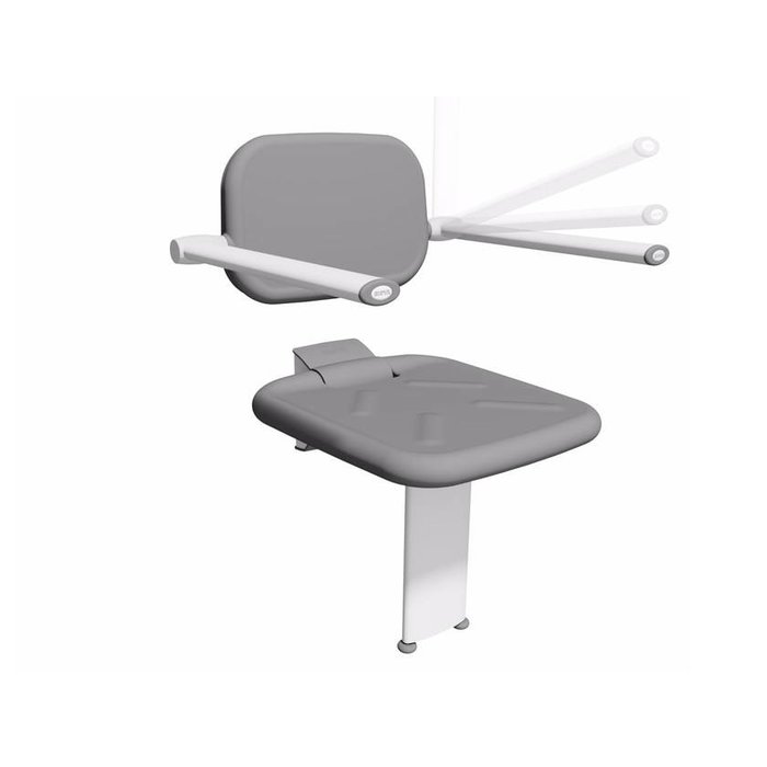 Shower chair for wall mounting Ropox