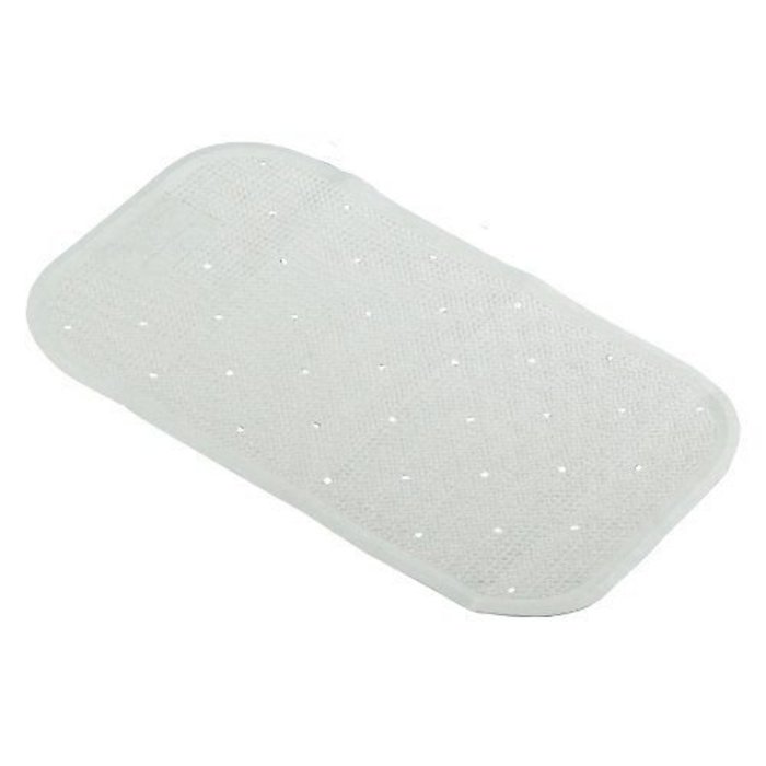 Non-slip shower/bath mat with suction cups