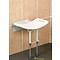 Days shower seat for wall mounting (with or without support foot)