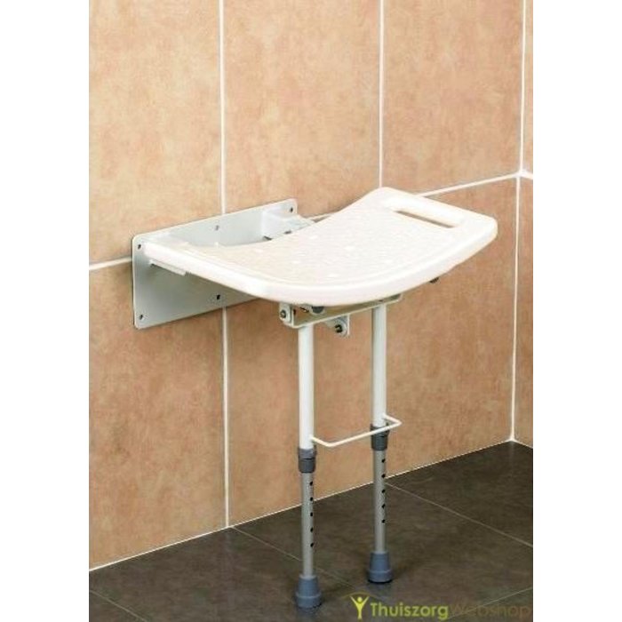 Days shower seat for wall mounting (with or without support foot)