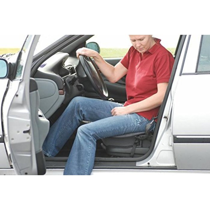 Swivel cushion for seated turning movements