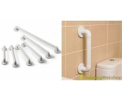 Plastic wall bracket with fine ribs