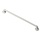 Plastic wall bracket with fine ribs