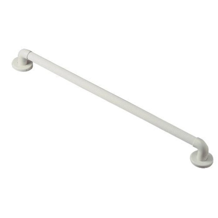 Plastic wall bracket with fine ribs