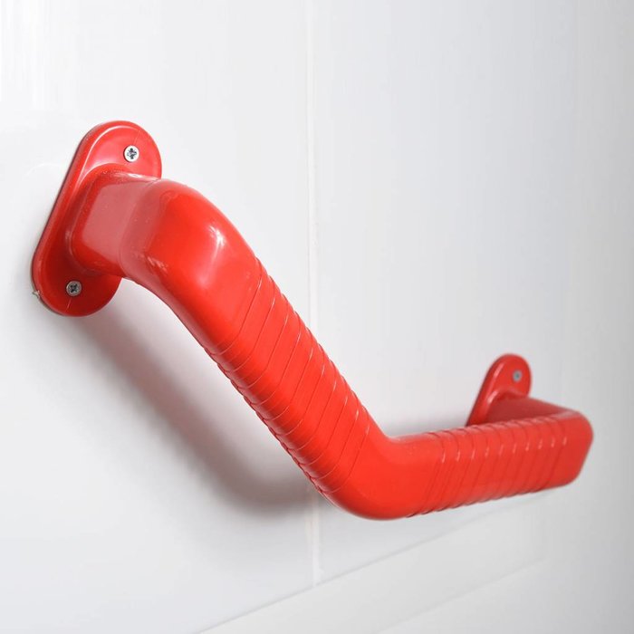 Support mural de couleur contrastante