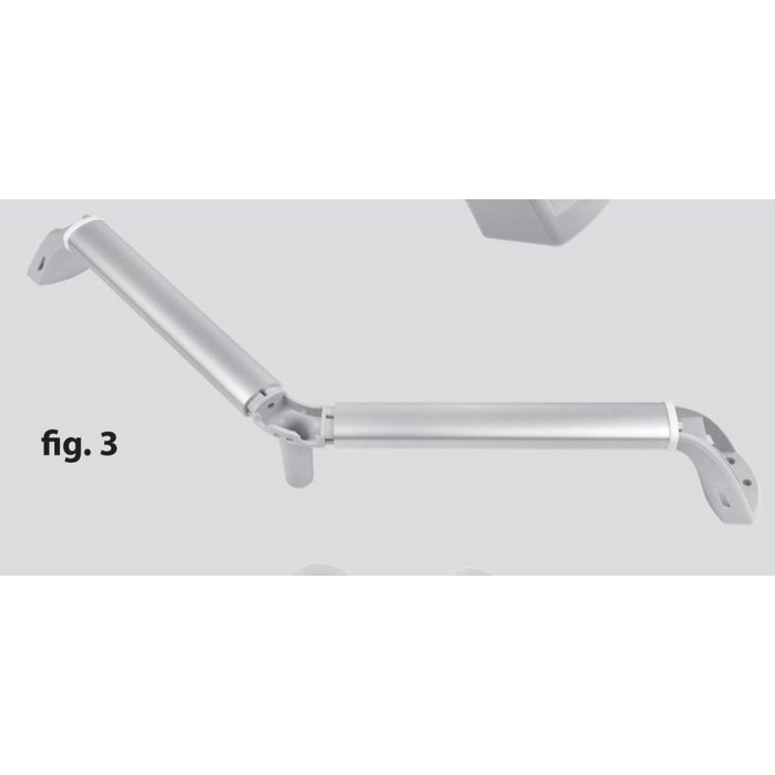 Aluminum corner wall bracket 45° or 90°