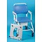 Shower and toilet chair with wheels