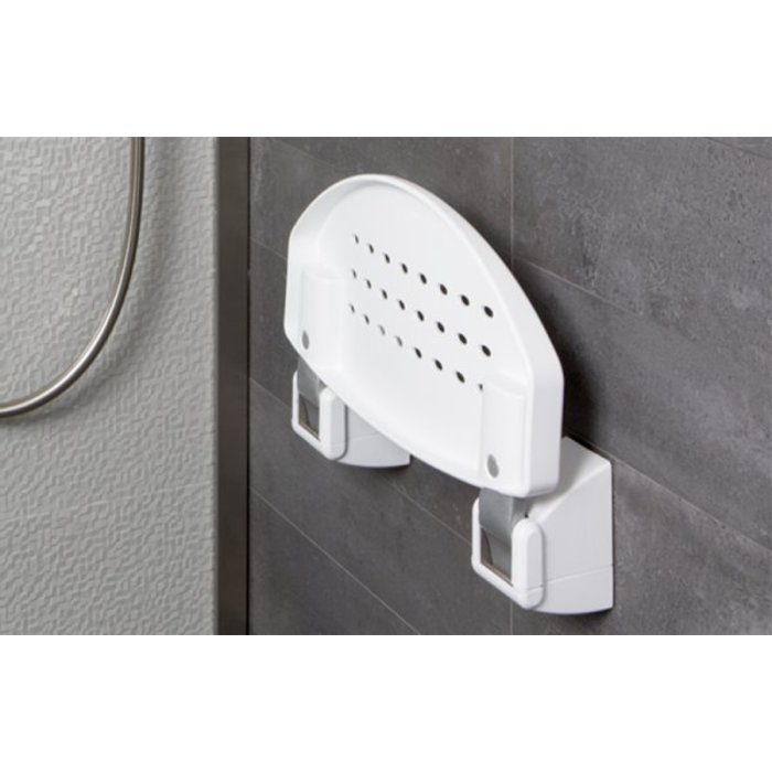 Compacte douchezit voor muurbevestiging