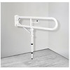 Elegant folding toilet bracket