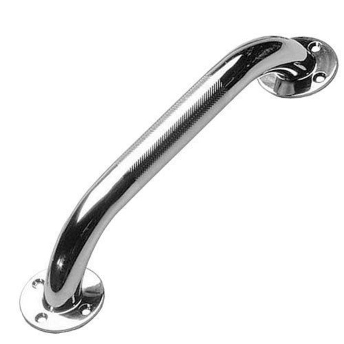 Chrome plated wall bracket with anti-slip