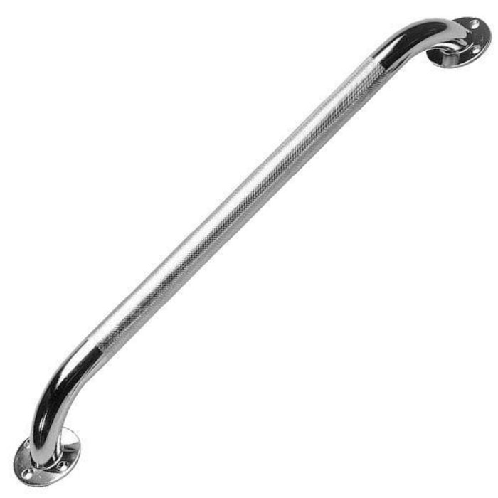 Chrome plated wall bracket with anti-slip