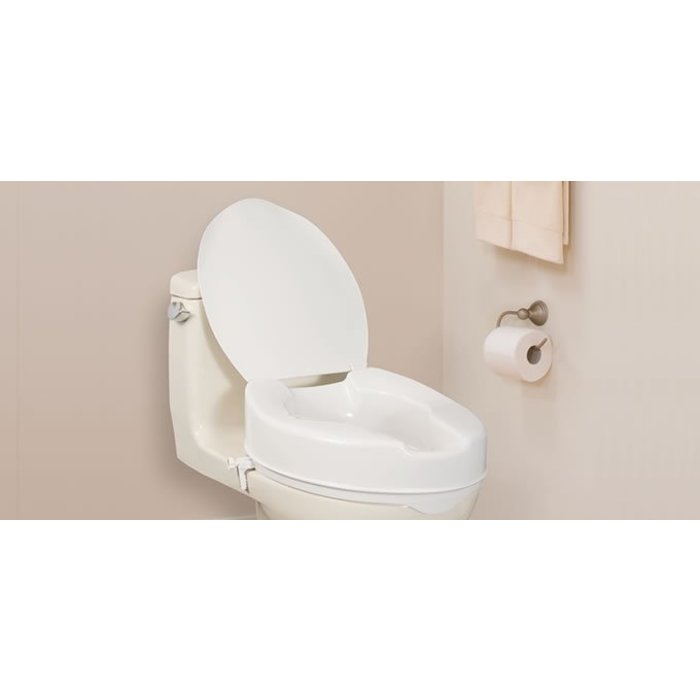 Siège rehausseur de toilettes Savanah® avec abattant