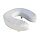 Soft vinyl toilet cushion for regular toilet