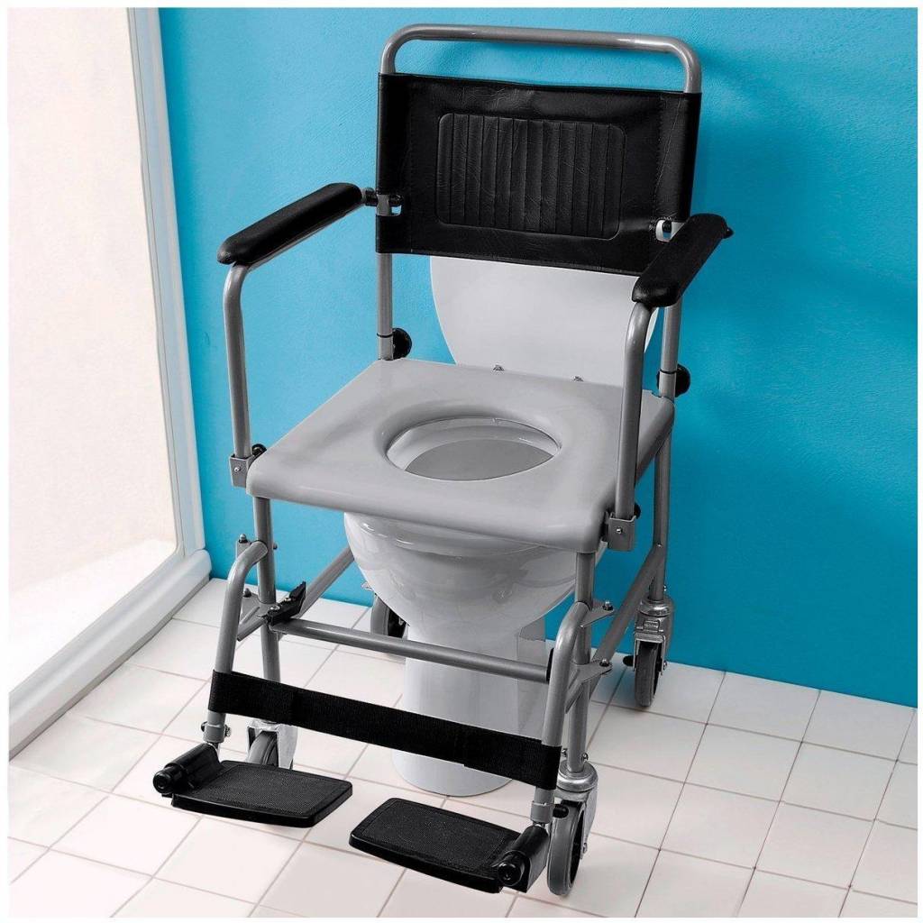 Toilet seat on wheels sale