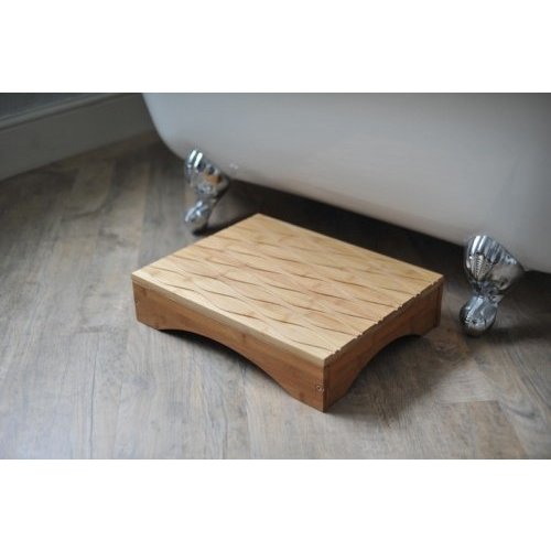 Bed / bathing step in bamboo Homecare Belgium Homecare