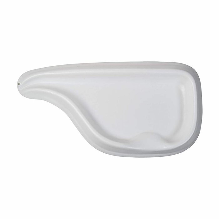 Bassin de lavage de cheveux préformé pour une utilisation au lit