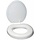 Soft toilet seat with vinyl covering for regular toilet