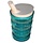 Shivering cup with 2 drinking spouts - 200 ml - Available in 2 colors