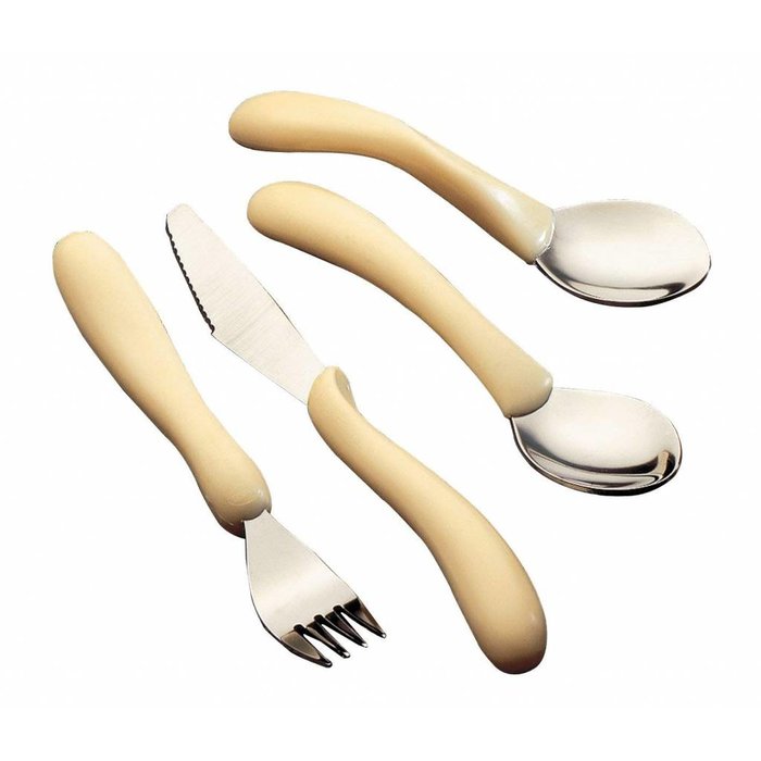 Customized cutlery with anatomical handle