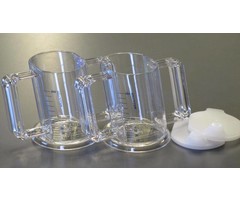 Handycup® institution 80° transparent (par 12)