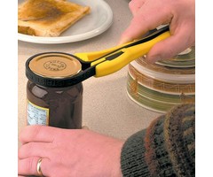 Jar opener with tensioning buckle