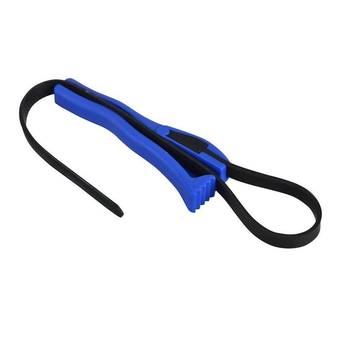 Jar opener with tensioning buckle