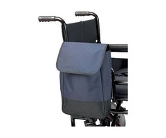 Storage bag for the side of the wheelchair