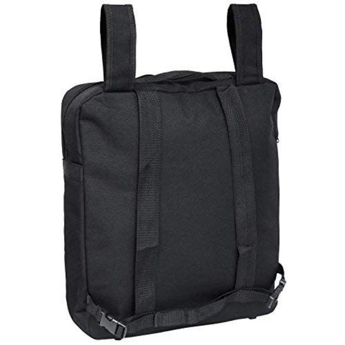 Storage bag for the back of the scooter with Deluxe walking stick pocket