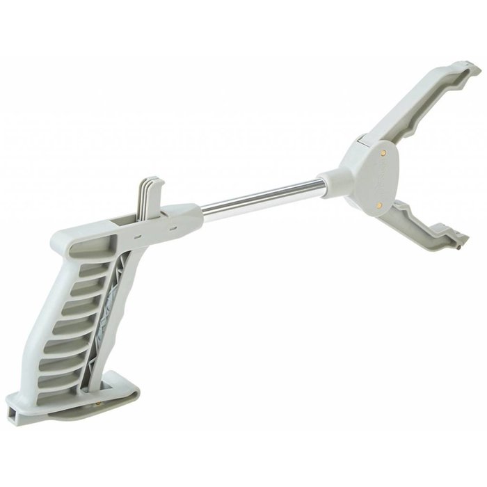 Pince‑Clé Multifonction 205 Mm - Acier Chrome‑Vanadium, 5 Niveaux Réglables (4‑22 Mm), Serrage Avant/Latéral, Poignées Confort Grises