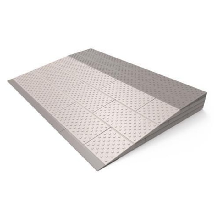 Modular threshold aid in plastic Secucare