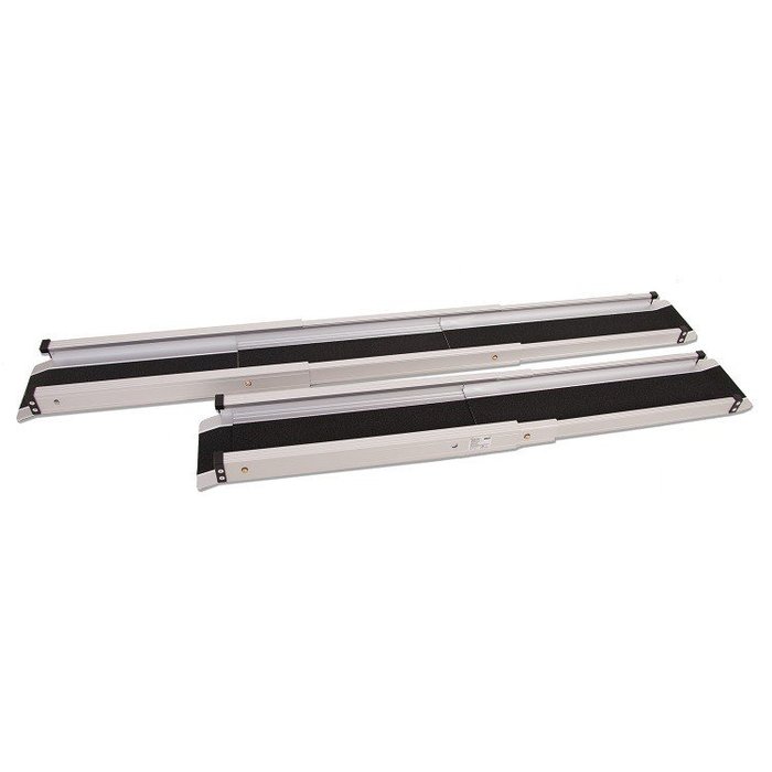 Ramp ramps lightweight, extendable, telescopic, per pair