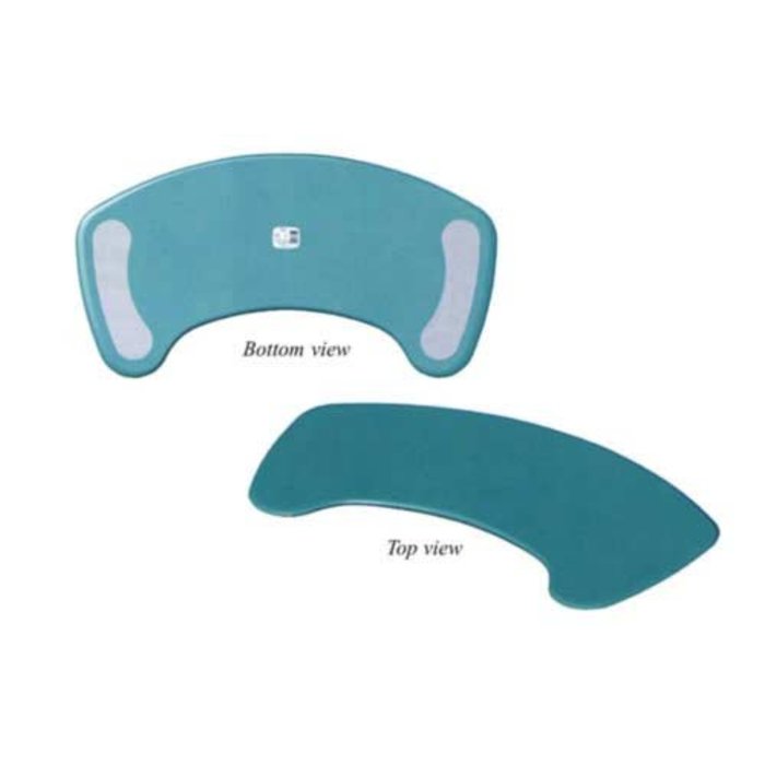 Curved transfer board, plastic