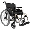 Lightweight aluminum folding wheelchair XL 180 kg ICON 40XL