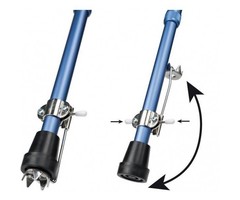 Ice cap with 5 pins for walking stick or crutch