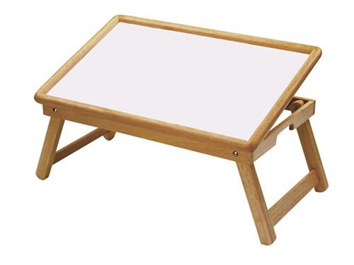 Petite table de lit en bois