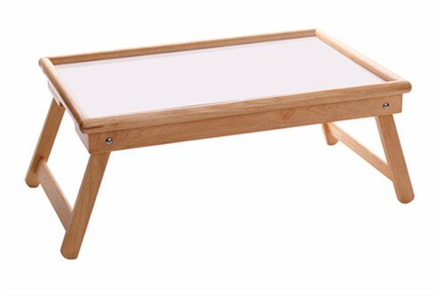 Petite table de lit en bois