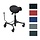 Chaise Trippel/travail pour assis et debout Vela Salsa avec frein central