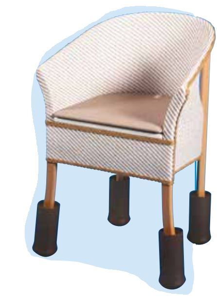 Rehausseurs Lit, fauteuils et chaises : rehausse de 9cm ou 14cm Hauteur 9cm