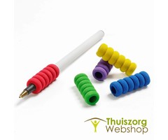 Soft pin thickening with ridges