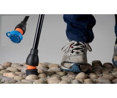 Shock-absorbing, non-slip foot - Flexyfoot
