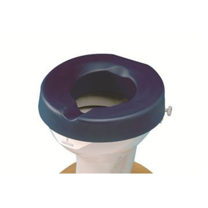 Toilet raiser in contrasting color